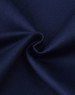 A close-up of dark navy fabric featuring a smooth, textured weave, ideal for cargo work shorts.