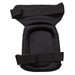 A black thigh-supported knee pad with adjustable straps for secure fitting. The product features soft padding for comfort.