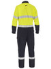Apex 185/240 Taped Hi Vis FR Ripstop Vented Coverall