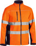 Taped Hi Vis Soft Shell Jacket