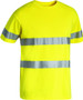 Taped Hi Vis Cotton T-Shirt