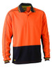 Hi Vis Polyester Mesh Polo L/S