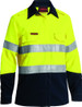 FR Rated Plus 700 Women's Taped Hi Vis FR Vented Shirt