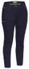 Women's Mid Rise Stretch Cotton Pants