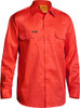 Hi Vis Cool Lightweight Drill Shirt Long Sleeve || BS6894