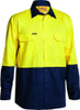 Hi Vis Cool Lightweight Drill Shirt Long Sleeve