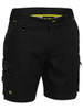 Flx and Move Stretch Denim Zip Cargo Shorts