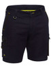 Flx and Move Stretch Denim Zip Cargo Shorts