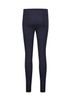 High-rise pull-on leggings in navy blue, featuring a sleek design and elasticated waistband.