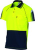 Hi Vis Cool-Breathe Sublimated Piping Polo - Short Sleeve