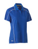 Women's Cool Mesh Polo Shirt with Reflective Piping