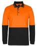 Hi Vis L/S Cotton Polo