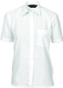 Ladies Polyester Cotton Poplin Shirt - Short Sleeve