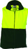 Hi Vis Two Tone Full Zip Polar Fleece Vest