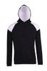 Men's Shoulder Contrast Panel Hoodie