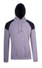 Men's Shoulder Contrast Panel Hoodie