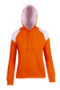 Ladies/Juniors Shoulder Contrast Panel Hoodie