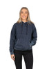 Ladies/Juniors Stone Wash Fleece Hoodie