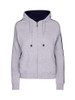 Ladies/Junior Stripe Sleeves Hoodies