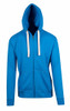 Mens Brushed Heavy Zip Fleece Hoodie