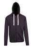 Mens Brushed Heavy Zip Fleece Hoodie
