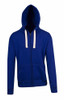 Mens Brushed Heavy Zip Fleece Hoodie