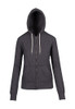 Ladies/Junior Greatness Heather Zip Hoodie