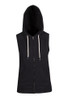 Ladies/Junior Heather Sleeveless Zip Hoodies - Greatness Range
