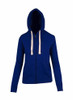 Ladies/Junior Heavy Zip Fleece Hoodie