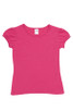 Girls Short Puff Sleeve T-Shirt