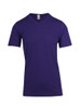 Men's Raw Cotton Wave V Neck T-Shirt