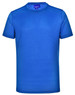 A blue ultra-lightweight men's performance short-sleeve t-shirt with a logo.