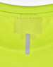 A lime green ultra lightweight performance short sleeve tee featuring a logo on the back. The fabric has a textured pattern.