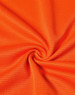An orange textured fabric featuring a subtle check pattern, ideal for lightweight performance wear.