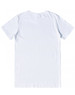 A light blue men's premium cotton t-shirt with a plain back and a logo on the neck area.