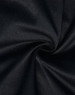 A close-up of a black fabric displaying a sturdy, textured weave, suitable for cargo work pants.