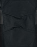 Black rip-stop poly/cotton stretch work pants featuring detailed stitching and reinforced sections.