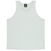 A light green singlet featuring a branding logo, suitable for casual wear.