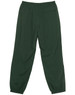 A pair of green track pants with an elastic waistband and a single pocket at the back. Features a brand logo.