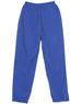 Track pants in a vibrant blue colour with an elastic waistband and a single back pocket. Features branding on the fabric.