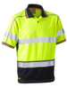 Taped Hi Vis Polyester Mesh Polo