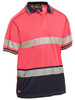 Taped Hi Vis Polyester Mesh Polo