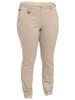 Women's Cotton Cargo Cuffed Pants