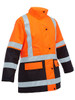 Women's Taped Hi Vis 5 in 1 Rain Jacket