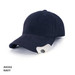 A navy cap with a silver bottle opener attached, featuring a logo on the side.