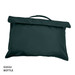A dark green Bryce Library Bag with a handle, featuring a simple design and no visible branding.