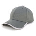A grey Waffle Mesh Cap with a contrasting underbrim and a logo on the front.