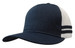 American Premium Twill/Mesh Deep Fit Trucker with Stripes