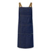 Chefscraft- Denim Bib Apron With Pouch Pkt
