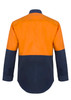 Hi Vis Cotton Drill Shirt-Ls